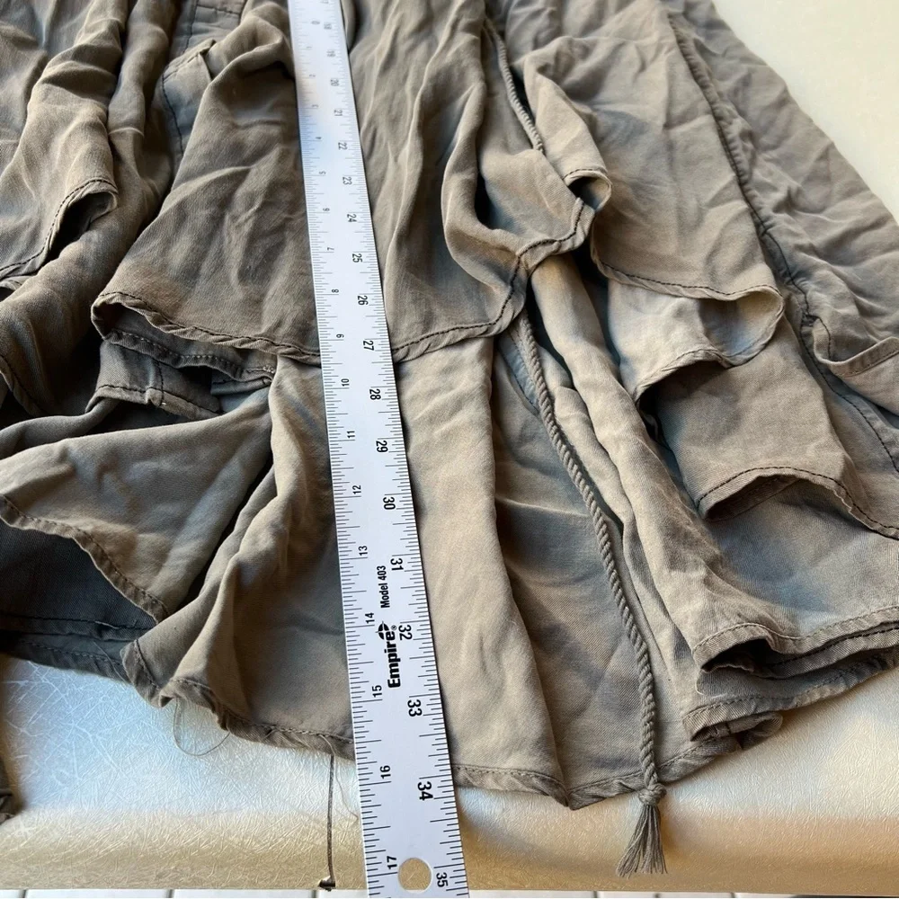 Free People Anja Rubik fronts Midi Skirt Women’s Size L - Picture 5 of 7